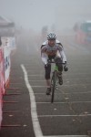 Morning racing in the fog at PIR